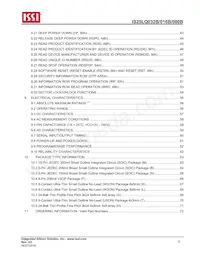 IS25LQ080B-JNLE-TR Datasheet Pagina 5