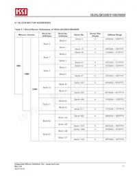 IS25LQ080B-JNLE-TR Datasheet Page 13