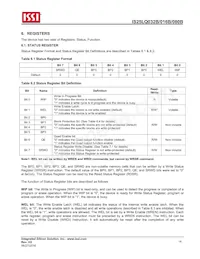 IS25LQ080B-JNLE-TR Datasheet Pagina 14