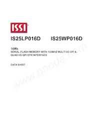 IS25WP016D-JLLE Datenblatt Cover