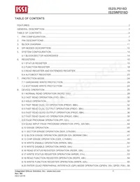 IS25WP016D-JLLE Datasheet Page 4