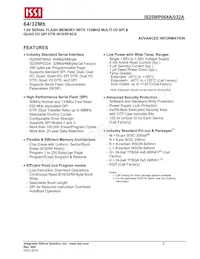 IS25WP032A-JMLE Datasheet Pagina 2