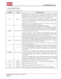 IS25WP032A-JMLE Datasheet Pagina 9