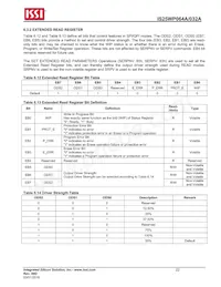 IS25WP032A-JMLE Datenblatt Seite 22