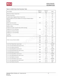 IS25WP032D-RMLE-TR Datasheet Page 16