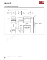 IS41C16105C-50TI Datasheet Pagina 3