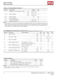 IS41C16105C-50TI Datasheet Pagina 6