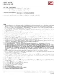 IS41LV16100C-50TI Datasheet Pagina 10