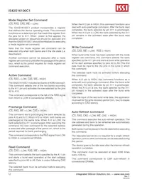 IS42S16100C1-7TLI-TR Datasheet Pagina 12