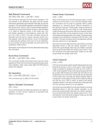 IS42S16100C1-7TLI-TR Datasheet Pagina 13