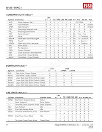 IS42S16100C1-7TLI-TR Datasheet Pagina 14