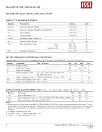 IS42S16100F-7TL-TR Datasheet Page 6