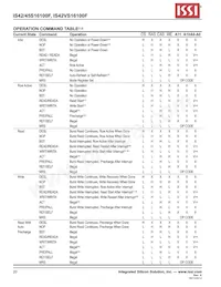 IS42S16100F-7TL-TR Datasheet Page 20