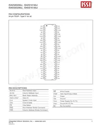 IS42S16160J-6TI Datasheet Page 3