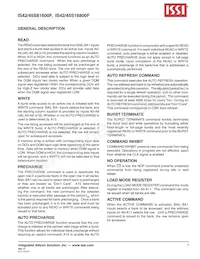 IS42S16800F-7BI Datasheet Page 7