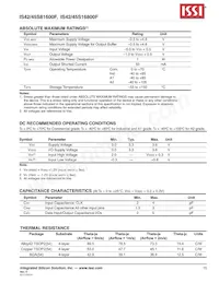 IS42S16800F-7BI Datenblatt Seite 15