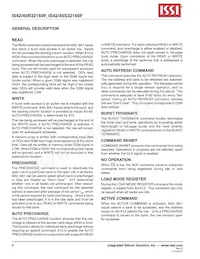 IS42S32160F-75ETLI Datasheet Pagina 6