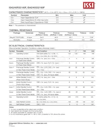 IS42S32160F-75ETLI Datasheet Pagina 15