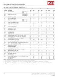 IS42S32160F-75ETLI Datasheet Pagina 16