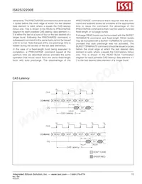 IS42S32200E-7TL-TR Datasheet Pagina 19