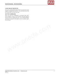 IS42S32200L-7BI Datasheet Page 7