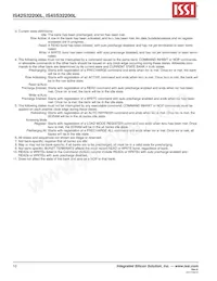 IS42S32200L-7BI Datasheet Pagina 10