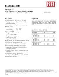 IS42S32400D-7TI-TR Datasheet Copertura