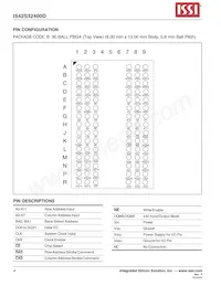 IS42S32400D-7TI-TR數據表 頁面 4