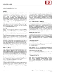 IS42S32400D-7TI-TR Datasheet Pagina 6