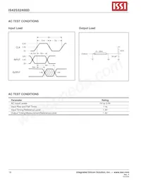 IS42S32400D-7TI-TR Datasheet Pagina 18