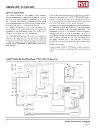 IS42S32400F-7BI Datasheet Page 2