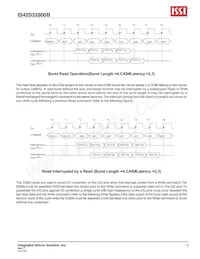 IS42S32800B-6BI-TR Datasheet Pagina 9