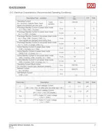 IS42S32800B-6BI-TR Datasheet Pagina 21