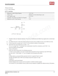 IS42S32800B-6BI-TR Datasheet Pagina 23