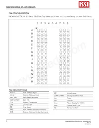 IS42S32800G-7BI數據表 頁面 3