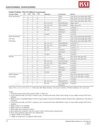 IS42S32800G-7BI Datasheet Page 10