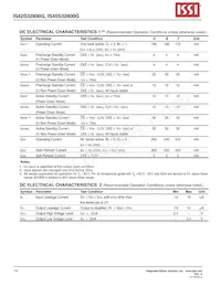 IS42S32800G-7BI Datasheet Pagina 14