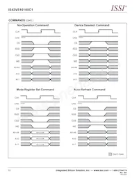 IS42VS16100C1-10TLI-TR Datasheet Pagina 10