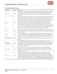 IS43DR82560B-3DBL Datenblatt Seite 3