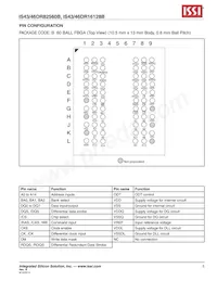 IS43DR82560B-3DBL Datasheet Pagina 5