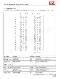 IS43DR82560B-3DBL Datasheet Page 6