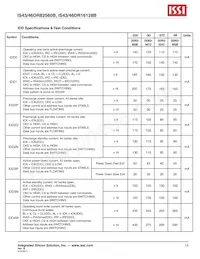 IS43DR82560B-3DBL Datasheet Pagina 13