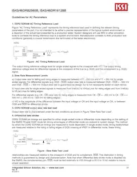 IS43DR82560B-3DBL Datasheet Pagina 21