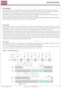 IS43LR16640A-5BLI Datasheet Pagina 11