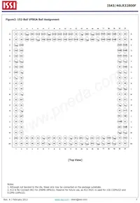 IS43LR32800F-6BL-TR Datasheet Pagina 3