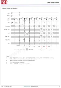 IS43LR32800F-6BL-TR Datasheet Pagina 11