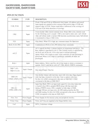 IS43R16160B-6TLI-TR Datasheet Pagina 4