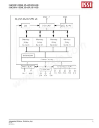 IS43R16160B-6TLI-TR Datasheet Pagina 5