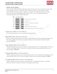 IS43R16160B-6TLI-TR Datenblatt Seite 7