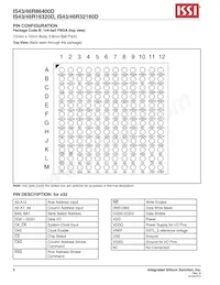 IS43R16320D-6BI Datasheet Page 8